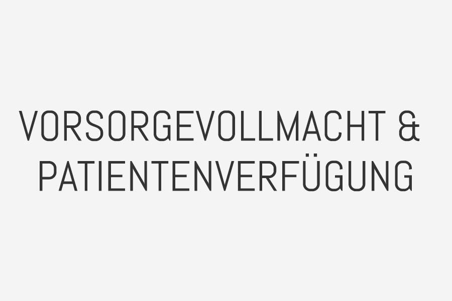 Vorsorgevollmacht ohne notar